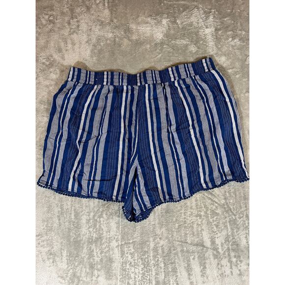 Lane Bryant Shorts Women’s 22/24 Plus Cotton and Rayon Soft Flowy Summer Shorts - Picture 7 of 8